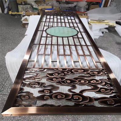 Bom preço 201 304 MBT Bronze Copper Stainless Steel Room Divider on-line