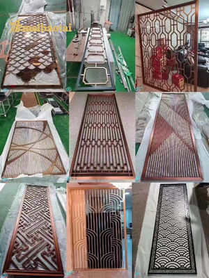 Bom preço Dividor de sala de aço inoxidável personalizado adaptado ao tamanho e às necessidades de design do seu projeto on-line