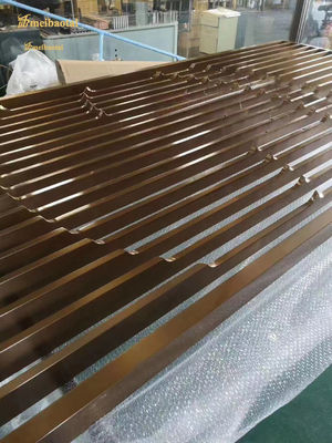 Bom preço PVD Color Coating Dimensões personalizadas Divisor de sala de metal popular on-line