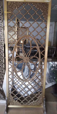 Bom preço Lâmina de cabelo de espelho de aço inoxidável divisor de sala de moinho de borda de tamanho personalizável on-line