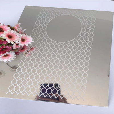 Bom preço Folha de aço inoxidável 304 com acabamento de espelho dourado 1219x2438mm para decoração de elevador on-line