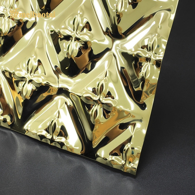 201 espessura de aço inoxidável do padrão 0.75mm de Diamond Plate Sheets AISI