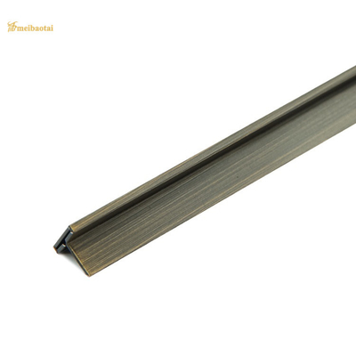 A telha de aço inoxidável antiga da cor de cobre apara o padrão de T10X2438mm ASTM