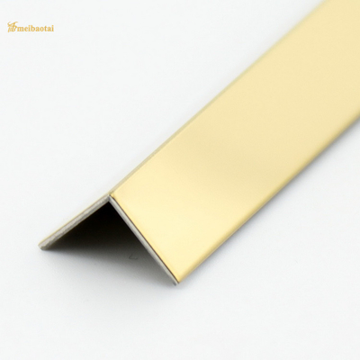 ASTM AISI laminou o chapeamento de ouro de aço inoxidável da guarnição da telha