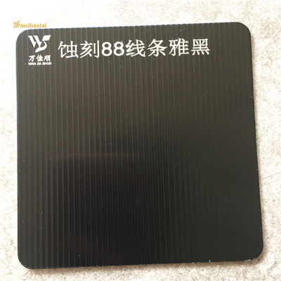 Bom preço Os 4 pés sustentáveis gravaram a folha de aço inoxidável para a parede do teto on-line