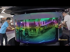 Folha de aço inoxidável de cor arco-íris